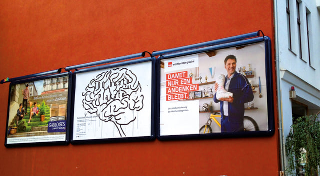 Outdoor Advertisement — Photo: hesign Berlin