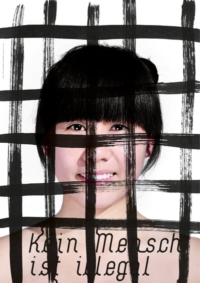 Kein Mensch ist Illegal (No human is illegal)